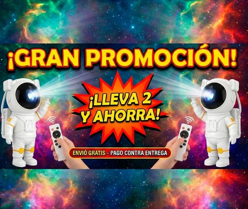 Mini Astronauta Proyector Estrellas