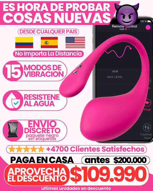 Consolador Vibrador Inalámbrico