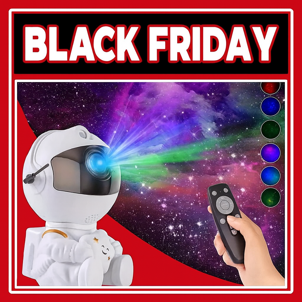 Mini Astronauta Proyector Estrellas