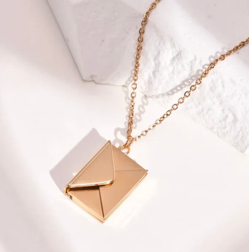 Collar Carta De Amor
